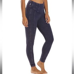 FP Movement by Free People Vintage Indigo High-Rise Leggings